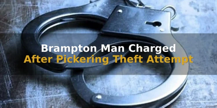Brampton Man Charged After Pickering Theft Attempt