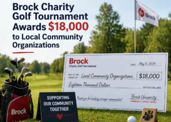 brock charity golf tournament awards