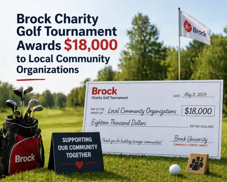 brock charity golf tournament awards