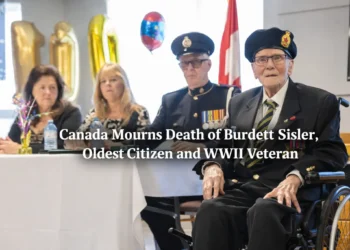 Canada Mourns Death of Burdett Sisler, Oldest Citizen and WWII Veteran canada mourns burdett sisler