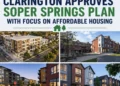 clarington approves soper springs plan