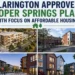 clarington approves soper springs plan