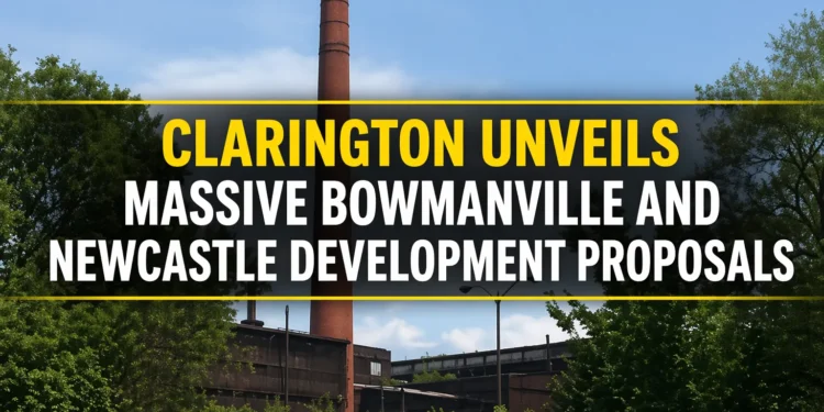 clarington development with heading