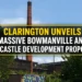 clarington development with heading