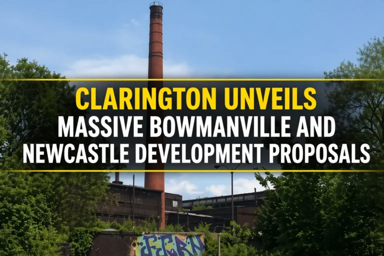 clarington development with heading
