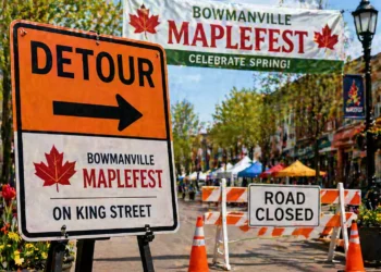 detour bowmanville maplefest