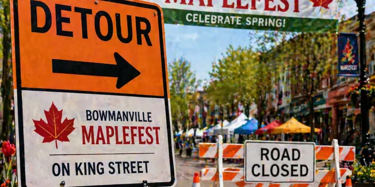 detour bowmanville maplefest