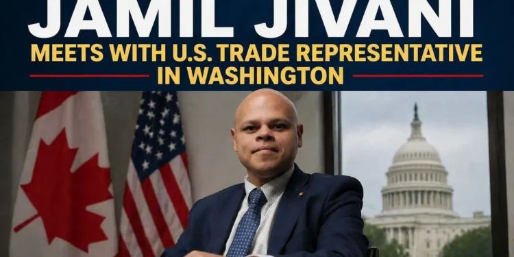 durham mp jamil jivani meets us trade