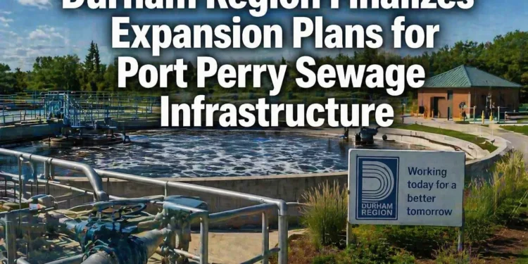 durham region expansion plans port perry sewage