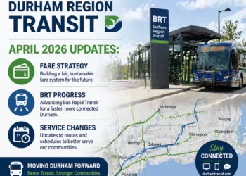 durham region transit april 2026 updates
