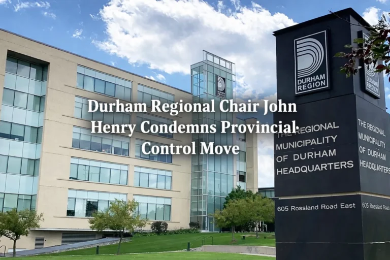 durham regional chair john henry condemns provincial move