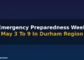 Emergency Preparedness Week May 3 To 9 In Durham Region