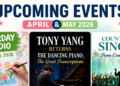 Upcoming Events in April and May