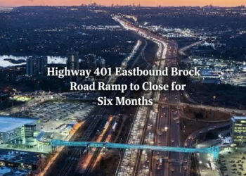 Highway 401 Eastbound Brock Road Ramp to Close for Six Months highway 401 eastbound brock road ramp close