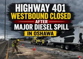 highway 401 westbound closed oshawa