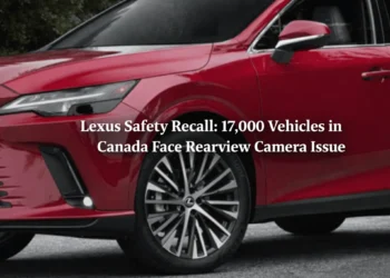 lexus recall rearview camera issue