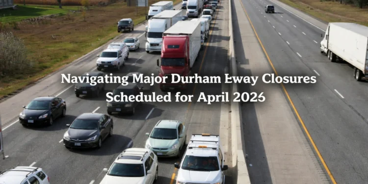 major durham eway closures 2025