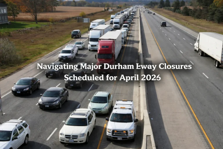 major durham eway closures 2025