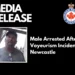 media release male arrested