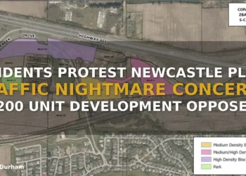 newcastle development protest