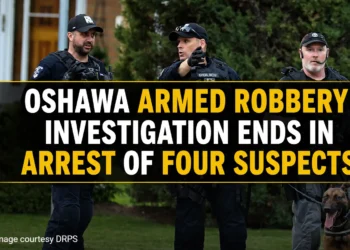 oshawa armed robbery with heading