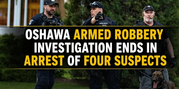 oshawa armed robbery with heading
