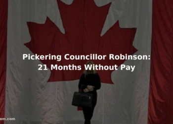 Pickering councillor Lisa Robinson claims 21 months without pay