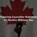 Pickering councillor Lisa Robinson claims 21 months without pay