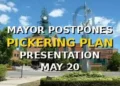pickering plan mayor