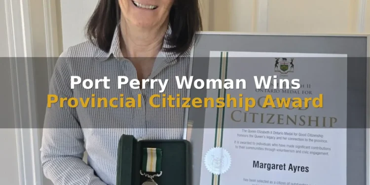 Port Perry Woman Wins Provincial Citizenship Award