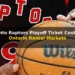 raptors playoff tickets