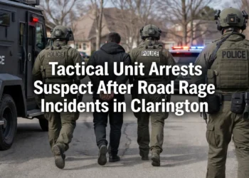 Tactical Unit Arrests Suspect After Road Rage Incidents in Clarington tactical unit arrests suspect road rage clarington