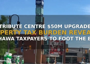 Tribute Communities Centre Oshawa Property Tax: $50M Upgrade to Hit Taxpayers