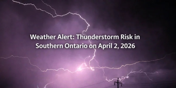 weather alert thunderstorm risk