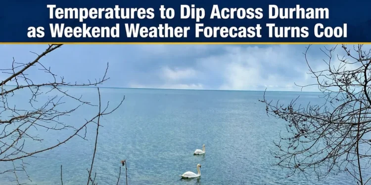 weather forecast a lakeshore scene converted