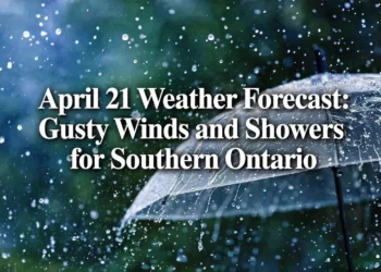 weather forecast with heading