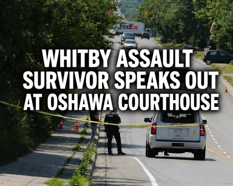 whitby assault survivor oshaawa courthouse