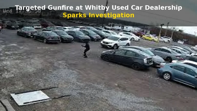 whitby gunfire targeted