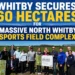 whitby sports field complex 60 hectares
