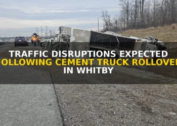 Traffic Disruptions Expected Following Cement Truck Rollover in Whitby whitby truck center