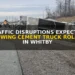 Traffic Disruptions Expected Following Cement Truck Rollover in Whitby whitby truck center