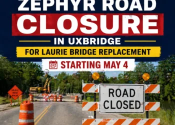 zephyr road closure uxbridge