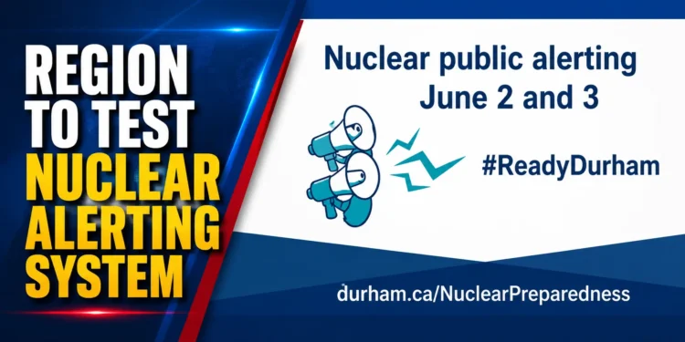 Region to Test Nuclear Alerting System