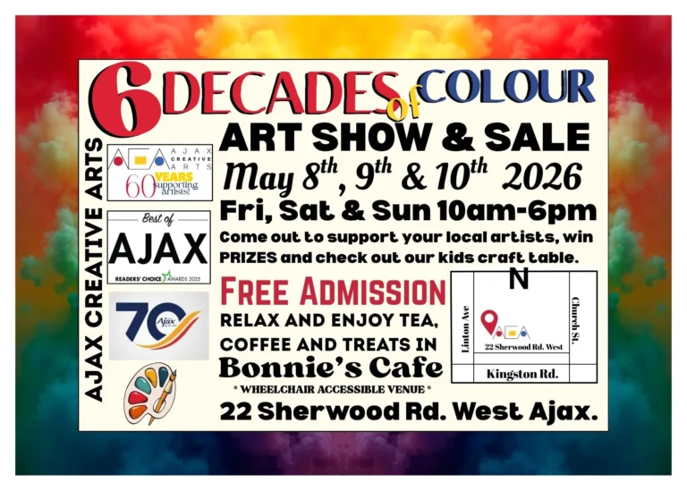 ajax creative arts 6 decades of full colour