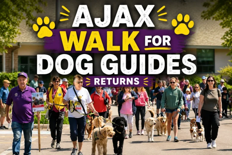 ajax walk for dog guides returns