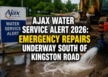 ajax water alert