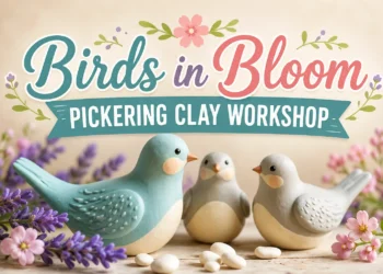 Birds in Bloom Pickering Clay Workshop Inspires Young Artists birds in bloom pickering clay workshop