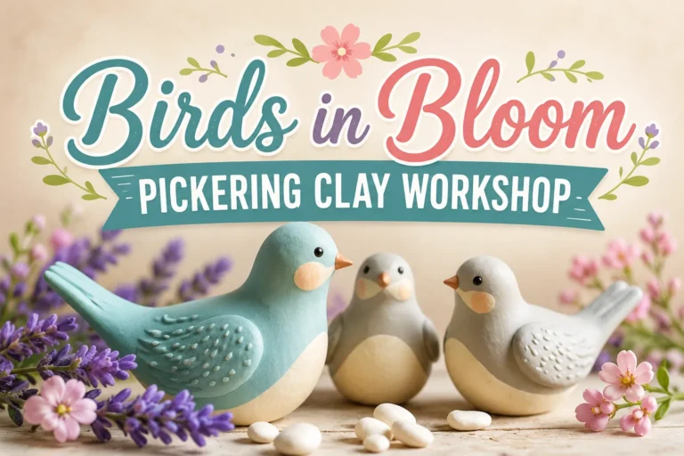 birds in bloom pickering clay workshop