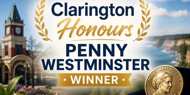 clarington honours penny westminster winner