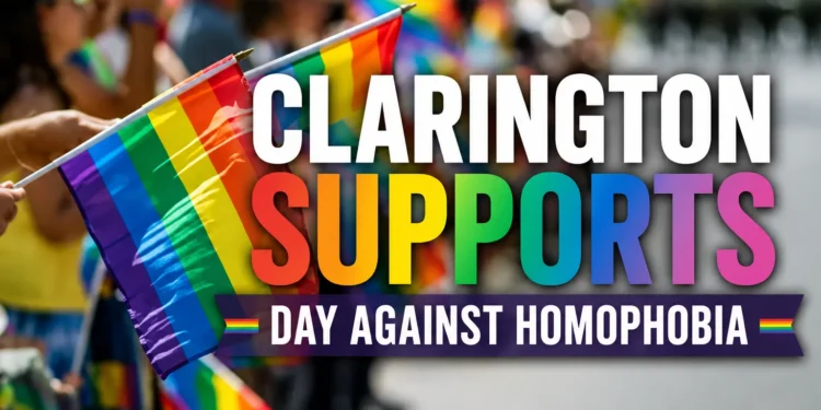 Mayor Foster Marks Day Against Homophobia clarington supports day against homophobia